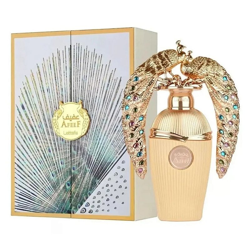 Afeef Lattafa Eau de Parfum Unisex 100ml - Tudo de Perfumes