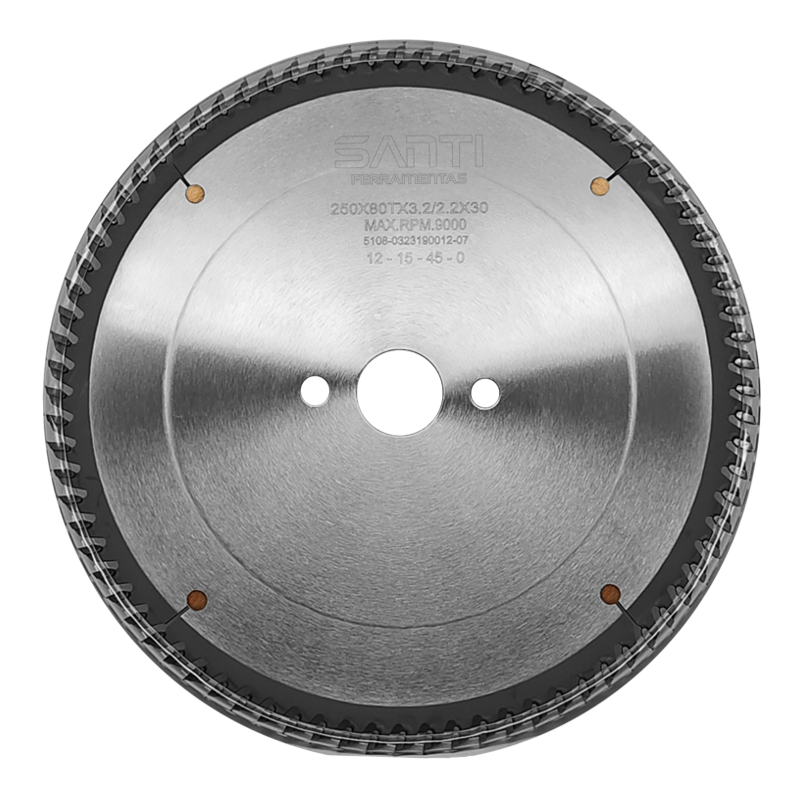 Serra Circular para Corte de Painéis Ø250mm 80Z 2.2 3.2 F30 TR/FZ