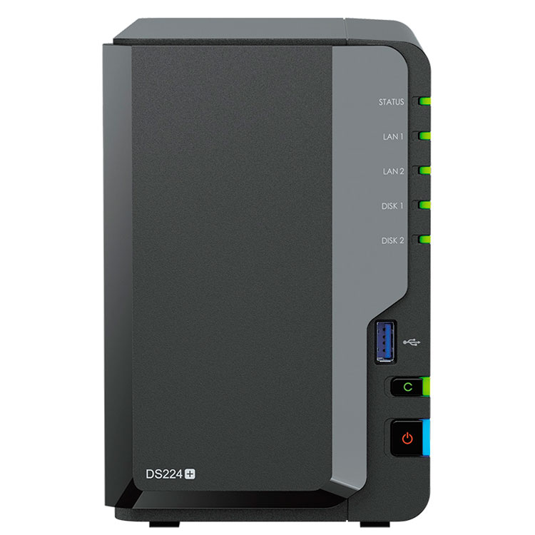 Synology DS224+ (メモリ8GB増設済み) メモリ増設予定です。』 Synology DiskStation DS224+ のクチコミ 外付けハードディスク・ドライブ