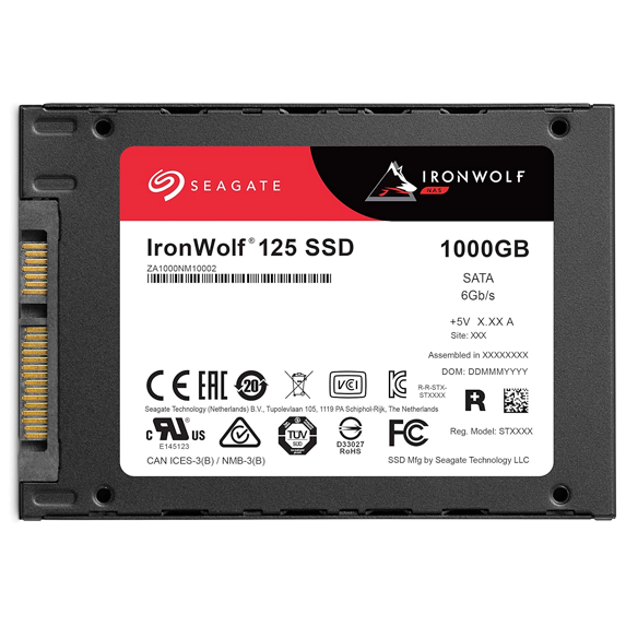 ZA1000NM1A002 Seagate - SSD 1TB IronWolf 125 NAS - Storage House