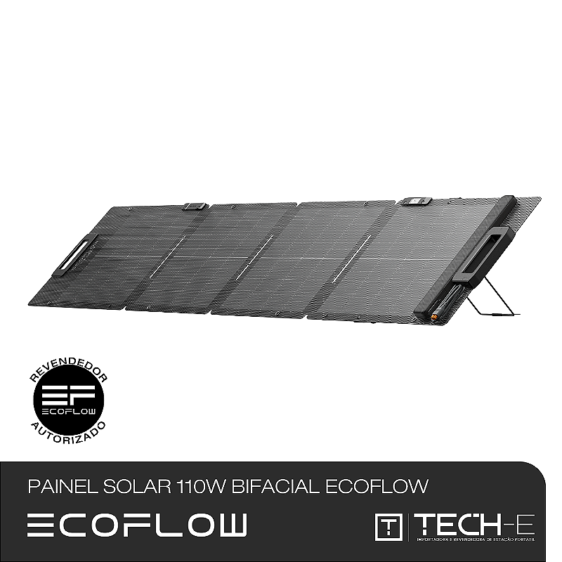 Painel Solar Portátil 110W Lightweight Bifacial da EcoFlow