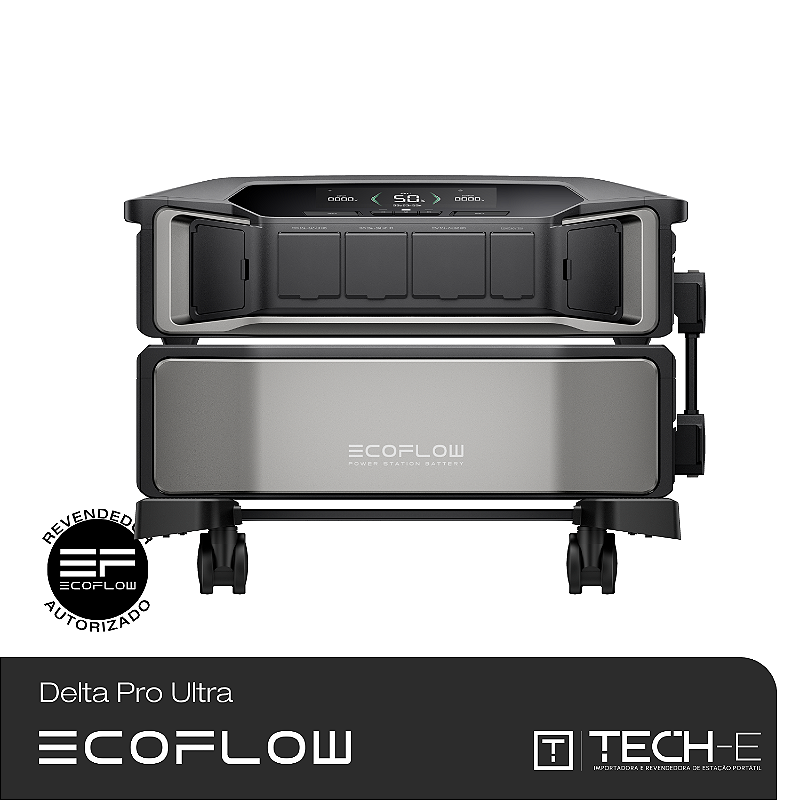 Kit Delta Pro ULTRA 7200W e 6144Wh - EcoFlow - EcoFlow | Tech-E no