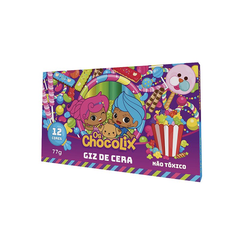 c h o c oセット kit-giz-de-cera-12-cores-