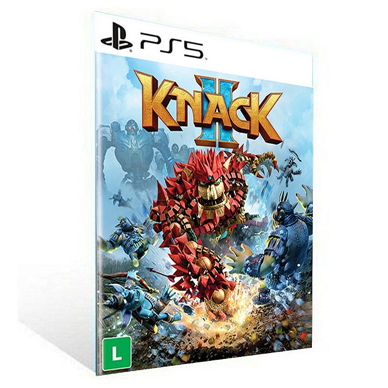 Knack 2 PS5 PSN Midia Digital