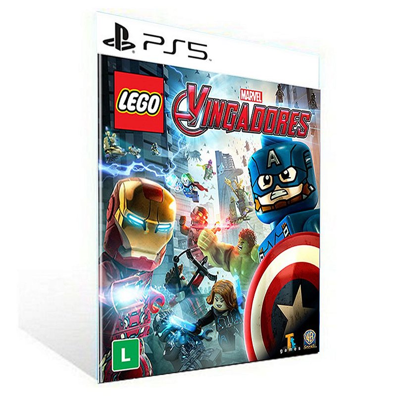LEGO MARVEL AVENGERS PS5 PSN MIDIA DIGITAL Coelho Gamer