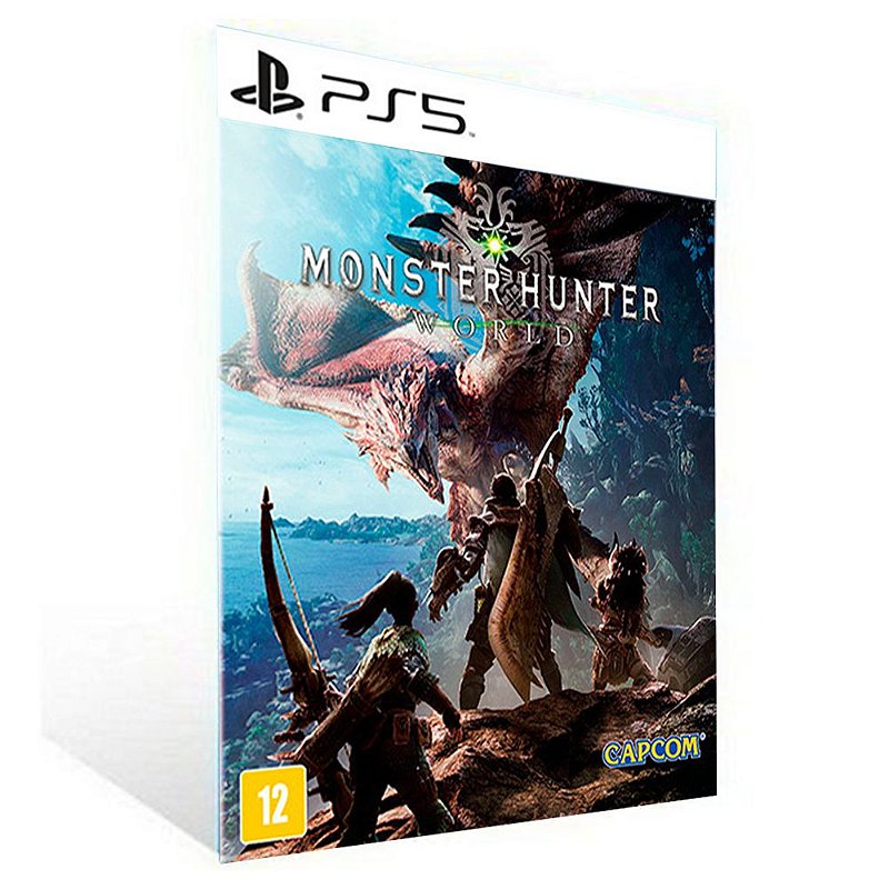MONSTER HUNTER WORLD PS5 PSN MÍDIA DIGITAL Coelho Gamer