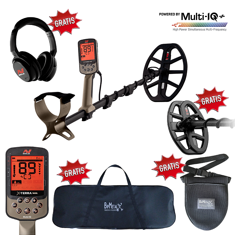 DETECTOR DE METAIS X-TERRA ELITE EXPEDITION - BipMetal