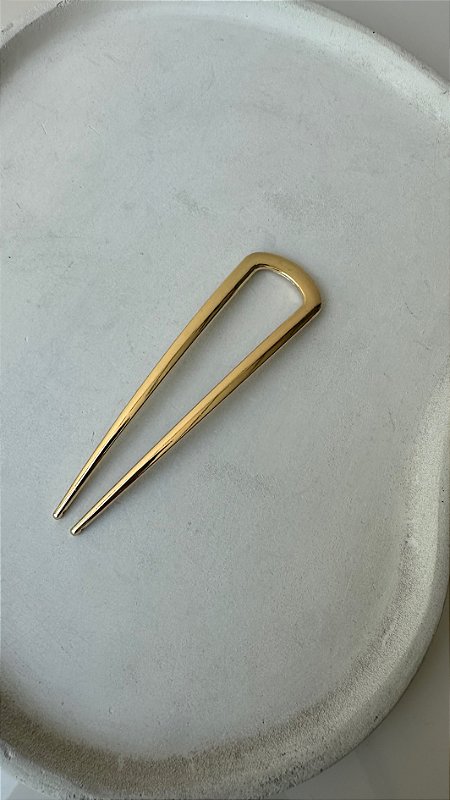 Presilha Dourada Chic