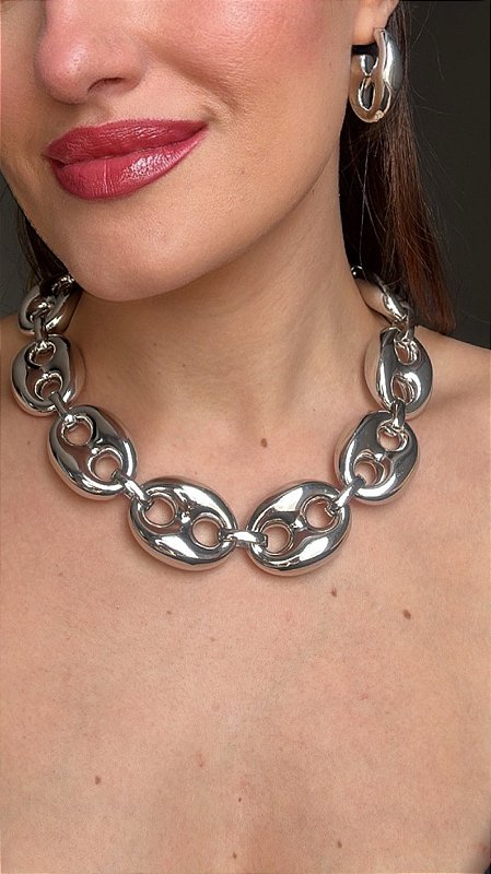 Conjunto Insp Gucci Prata