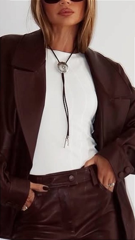 Colar Gravata Boho Thássia