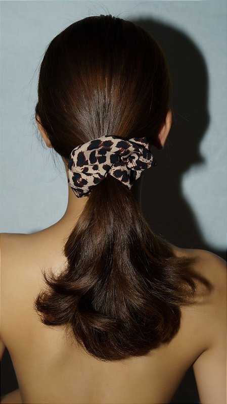 Xuxinha Animal Print Scrunchie