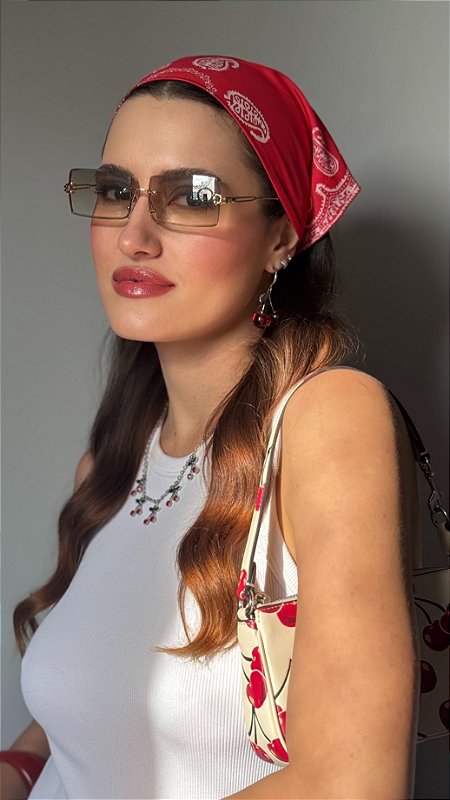Lenço Bandana Paisley