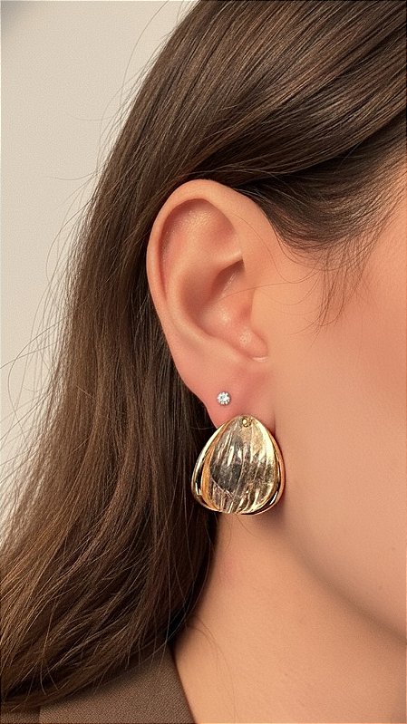 Brinco Acrílico Chic