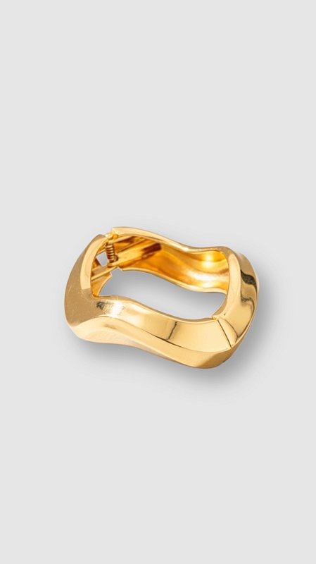 Bracelete Orgânico Dourado