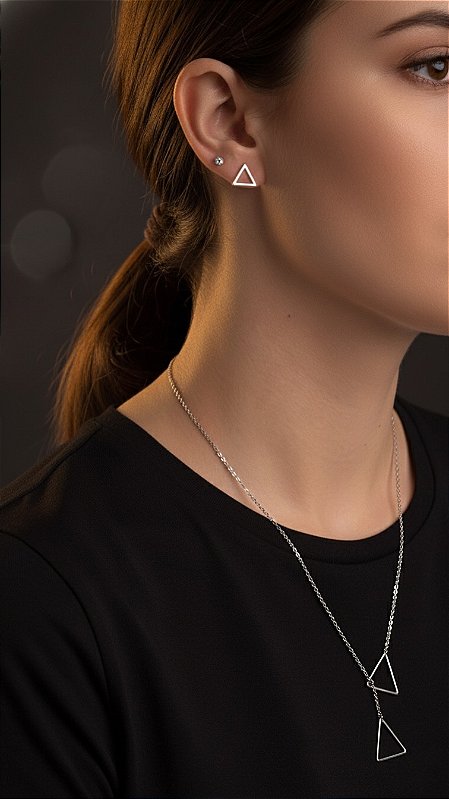 Conjunto Triângulo Prata
