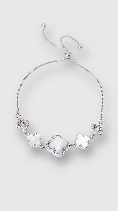 Pulseira Insp Van Cleef Prata