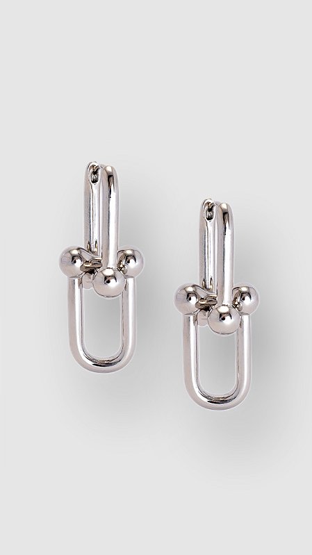 Brinco Elos Insp Tiffany 2 em 1 Prata