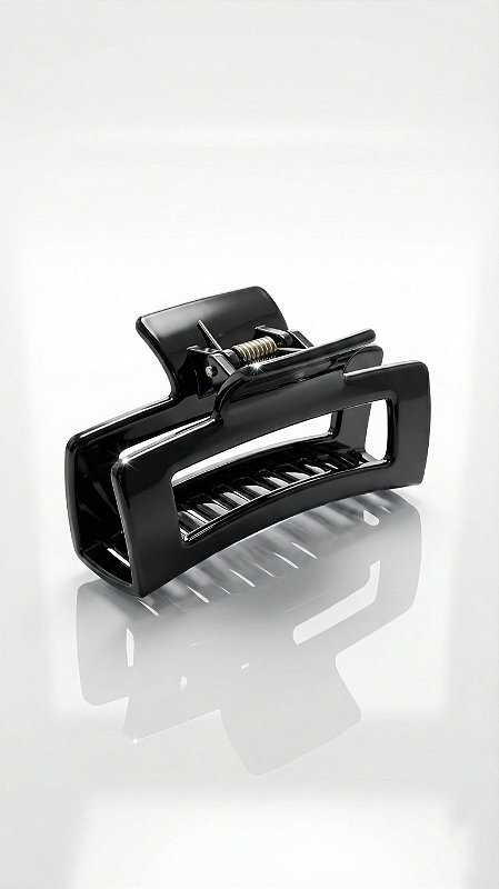 Presilha Retangular Nylon Preta