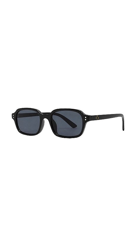 Óculo Retangular Slim Preto