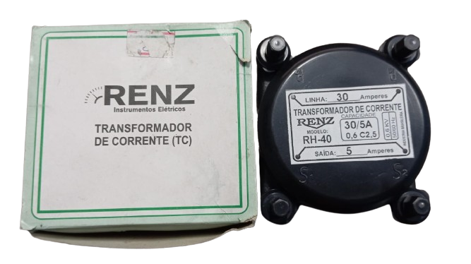 TRANSFORMADOR DE CORRENTE (TC) RH-40 A-30/5 RENZ - Loja Eletrica Lima ...