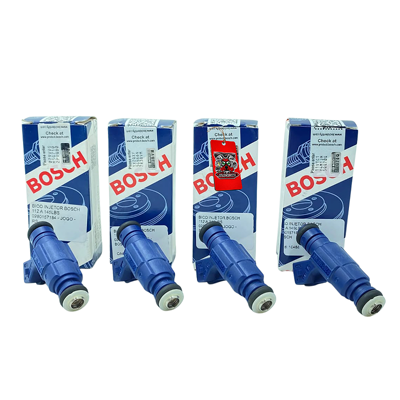 BICO INJETOR BOSCH 112LBS 0280157184 - JOGO - RS - BlackLine