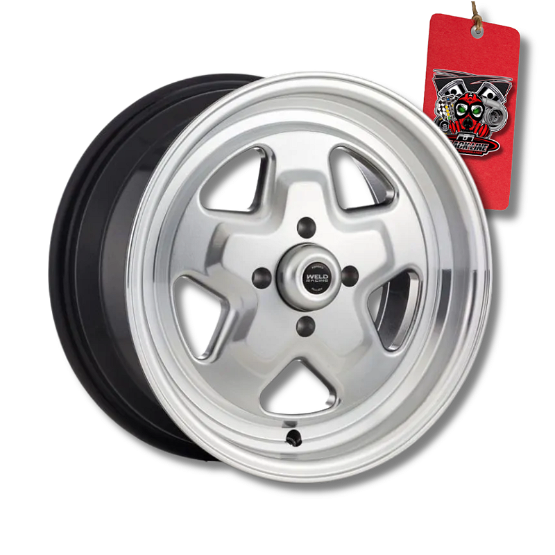 PAR DE RODAS PRO STAR SP-14 R15 FURAÇÃO 4X100 POLIDA - RAW
