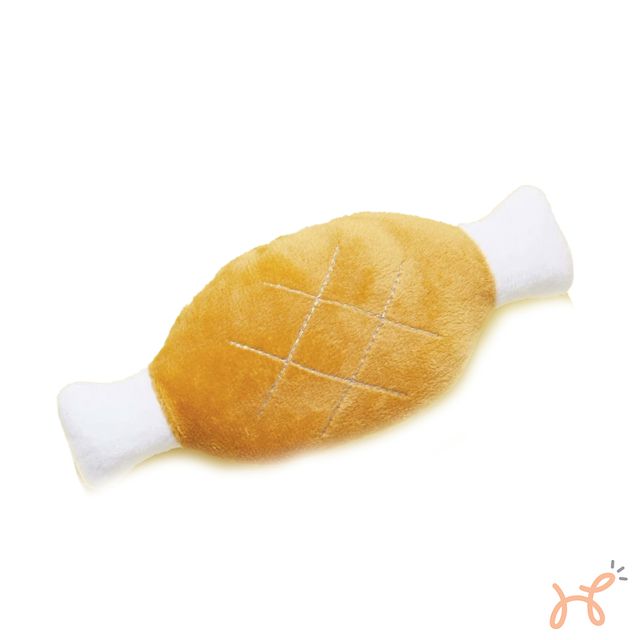 Brinquedo Pelúcia para Cães com Apito Turkey Leg - Toya