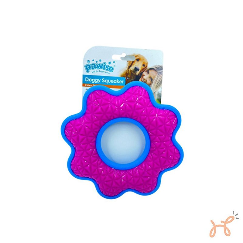Brinquedo Mordedor para Cães  Donuts com Som - Pawise