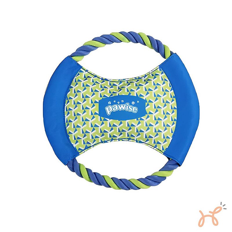 Brinquedo para Cães Arremesso Voador Nylon Frisbee Fetch It - Pawise