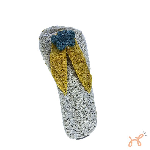 Brinquedo Mordedor para Cães Chinelo Bucha Natural - Toya