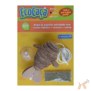 Brinquedo para Gatos Eco Caça Peixe - PetGames