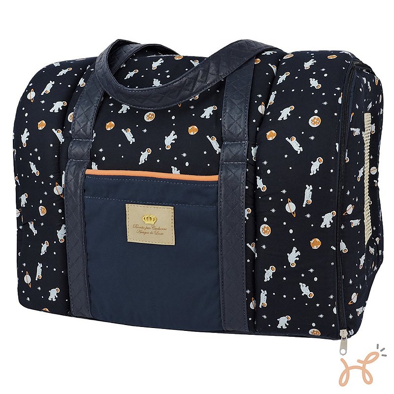 Bolsa de Transporte Pet Diversity Astronauta - Bonito pra Cachorro
