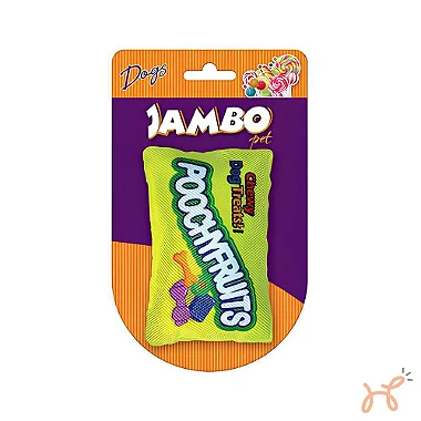 Brinquedo Pelúcia para Cães Candy Poochy - Jambo