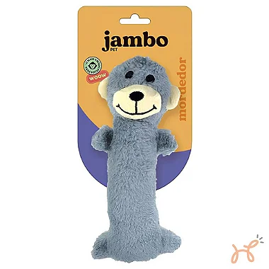 Brinquedo Pelúcia para Cães Barriguinha Plush Macaco - Jambo