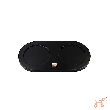 Porta Comedouro Wood Black - Ace Dog