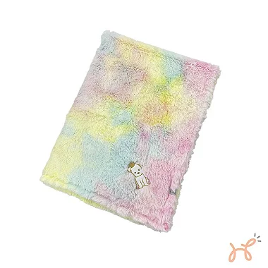 Manta Cobertor para Cães e Gatos Pelúcia Térmica Tie Dye - Simba