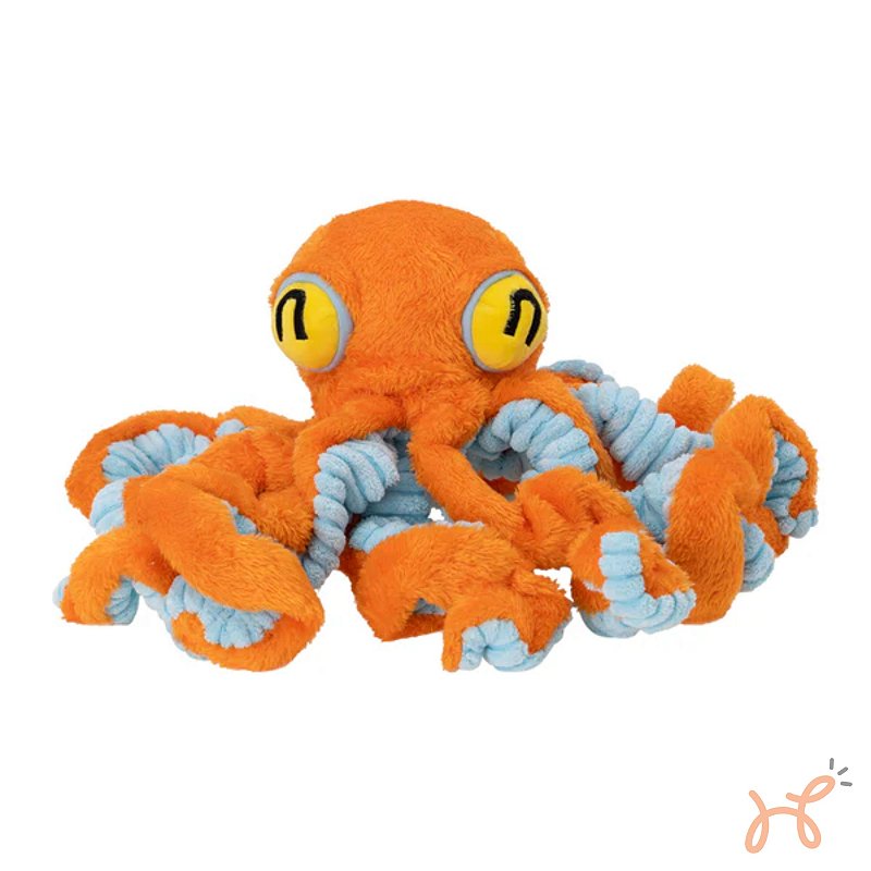 Brinquedo Pelúcia Polvo Gigante Laranja - Petta
