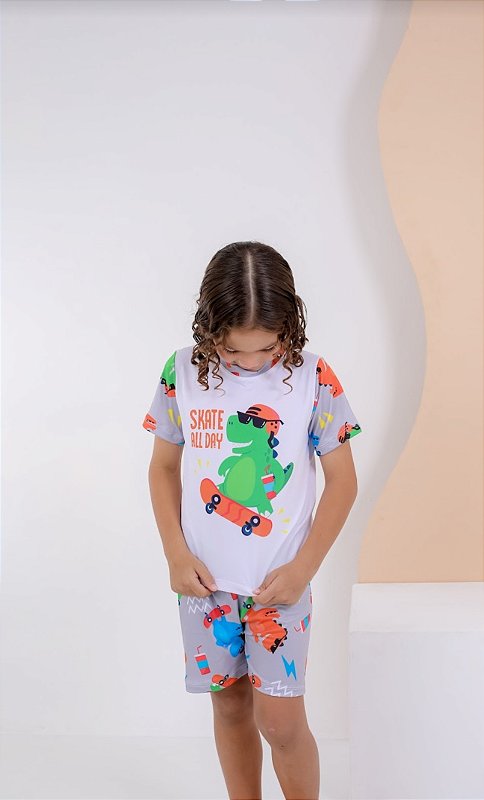 Pijama Skatista - Curto