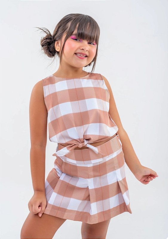 Conjunto Short Xadrez