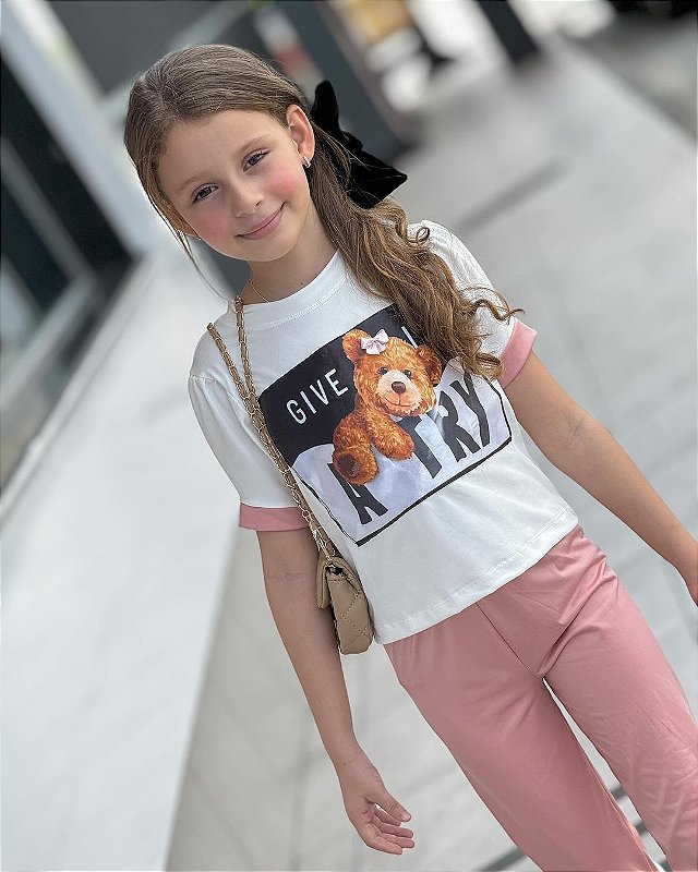 Conjunto legging Ursinho