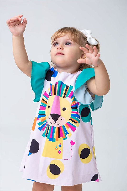 Vestido Ceci Leaozinho