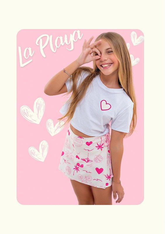 Conjunto Tropical Rosa