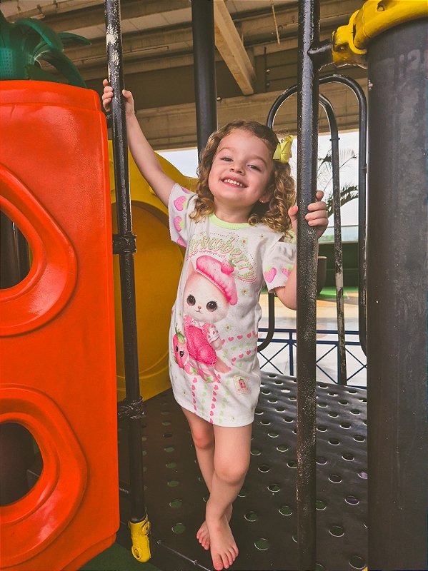 Vestido Moranguinho Verde