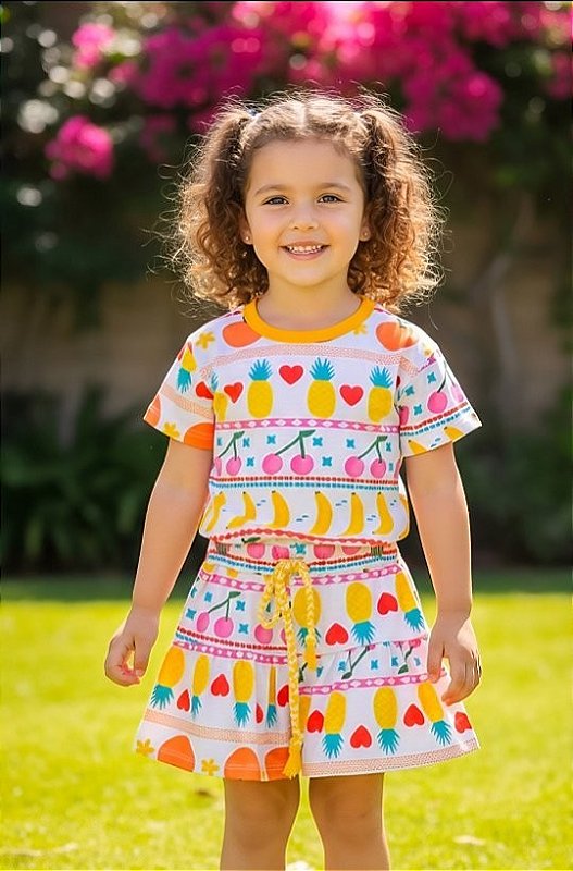 Conjunto Bambolê Festas das Frutas