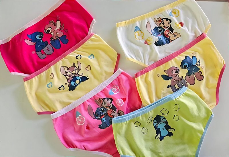 Kit Calcinha Stitch FORMA GRANDE