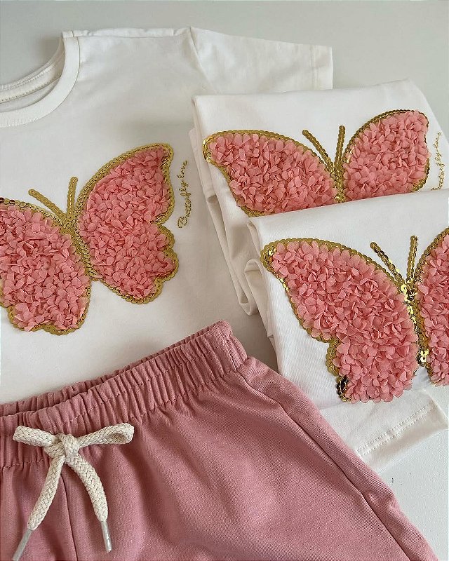Conjunto Borboleta Encantada
