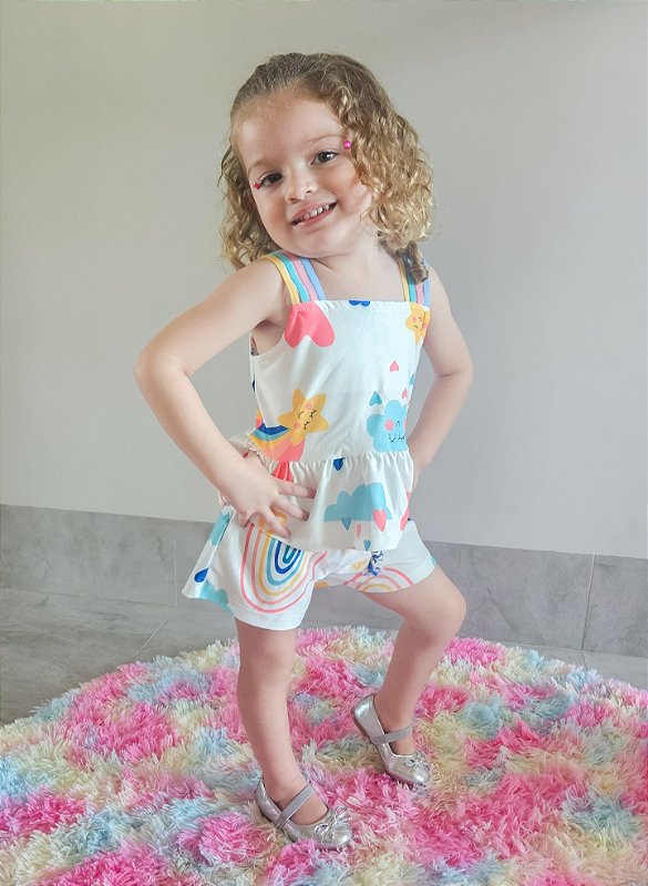 Conjunto Confy Sonho Colorido