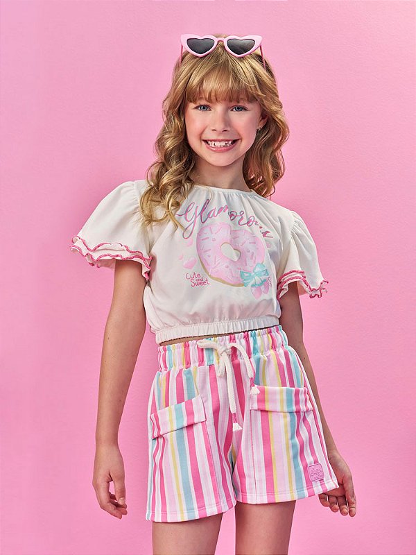 Conjunto Donut + Listras Cand