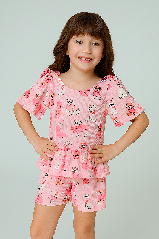 Conjunto Dog Lovers 🐶💖