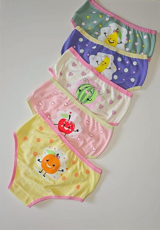 kit calcinhas frutinhas